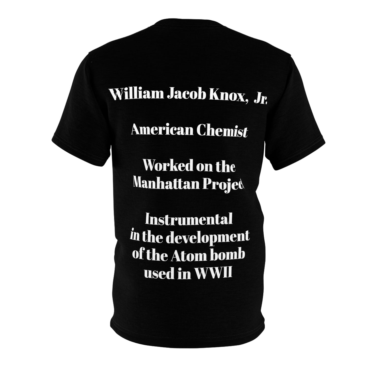 Black History Month - William Jacob Knox, Jr. - Unisex Cut & Sew Tee (AOP)